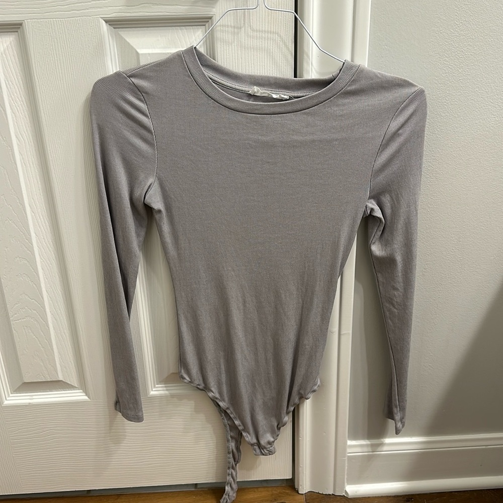 Eloise grey body suit